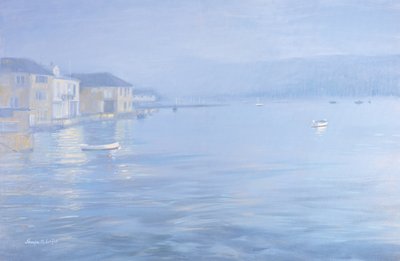 Salcombe - Misty Morning, 1998 by Jennifer Wright